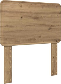 vidaXL Fejtámla Artisan tölgy 100 cm Faanyag