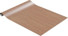 vidaXL világos tölgyszínű öntapadó PVC bútorfólia 500 x 90 cm