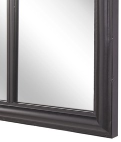 Fekete falitükör 62 x 113 cm TRELLY Beliani