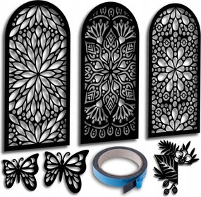 Mandala Képek a nappaliba Áttört Kép Faliképek Fali dekoráció