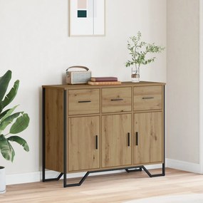 Sideboard Artisan Oak 97x32,5x74,5 cm Szerelt Fa