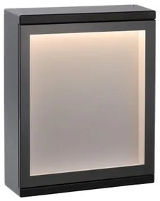 Lucide 27879/06/30 - LED kültéri fali lámpa CADRA LED/6W/230V