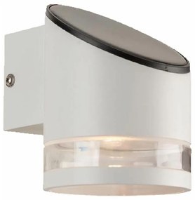 LED Napelemes érzékelős fali lámpa LED/1W/3,7V IP54 3000K 1200 mAh fehér