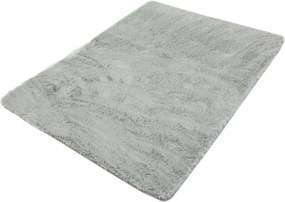 Shaggy plüss szőnyeg Puha Rabbit Szürke 80x150cm