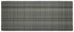 szürke polyrattan kerti bárasztal 140,5 x 60,5 x 110,5 cm