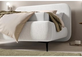 Franciaágy 140 cm Mononoke 140 (ágyráccsal) (bézs + fekete) . Akció -16%. 1100374