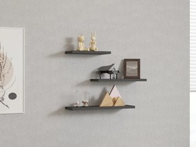 Leila - antracit polc