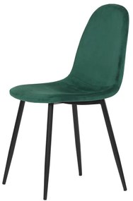 Zöld Bársony Étkezőszék. CT-971 GRN4