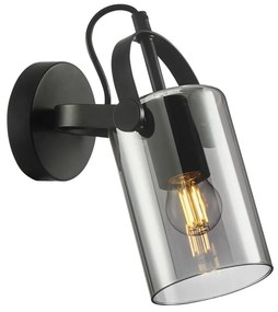 ITALUX WL-32453-1 BK+SG - NANESMA fali spotlámpa 1xE27/40W/230V fekete