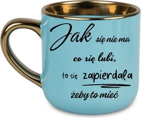 Elegáns bögre Ha nincs mit szeretni, akkor kigombolható. 400 Kék