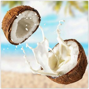 Poszterek 140x140 Kókusztej Kókusz