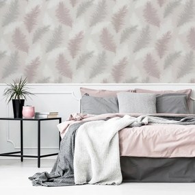 Arthouse Signature 1 Sussoro Feather fehér-rózsaszín tollmintás papír tapéta – 901706
