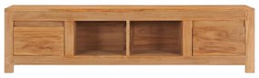 tömör tíkfa TV-szekrény 115 x 30 x 35 cm