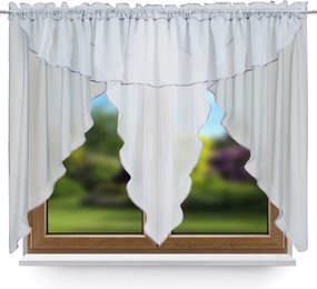 Függöny Kész Genf 350x150 Fátyol Függöny Lambreki