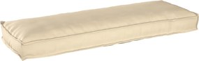 vidaXL Párna Bézs 120 x 40 x 8 cm Oxford Szövet
