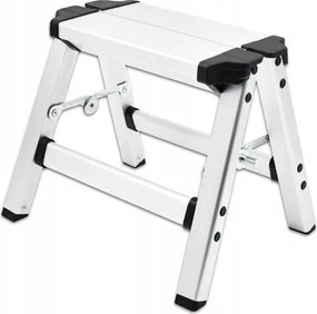 Háztartási létra kétoldalas alumínium 2 lépcsős 8316
