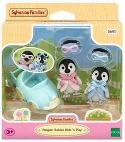 Sylvanian Families Baby Penguins ikrek autóval