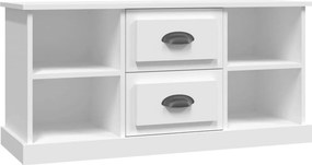 vidaXL fehér szerelt fa TV-szekrény 99,5x35,5x48 cm