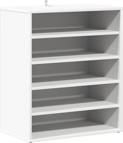 vidaXL vidaX fehér szerelt fa cipősszekrény 60 x 35 x 70 cm