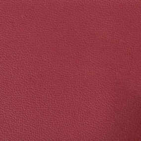 2 részes bordó műbőr Chesterfield kanapégarnitúra