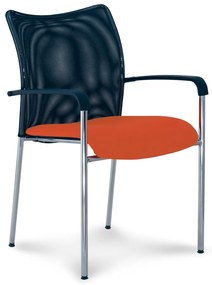 John konferencia szék, narancssárga / fekete