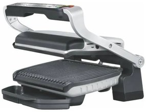 Tefal OPTIGRILL+ INOX WAFFLES kontakt grill 2000W fekete/krom