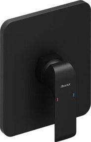 Süllyesztett csaptelep kapcsoló nélkül R-box Vari Ravak Flat 066.20BL készülékhez, fekete