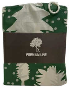 Pamut ágynemű EVERGREEN DREAMS zöld Ágyneműhuzat mérete: 70 x 90 cm | 140 x 200 cm