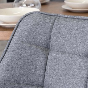 Forgó szék szürke színben. LUNA 2