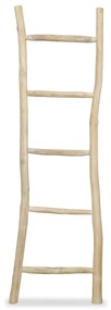 5 fokos, tíkfa törölközőszárító létra 45 x 150 cm