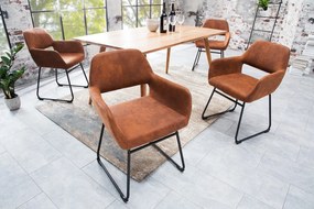 DALLAS modern szék - antik barna
