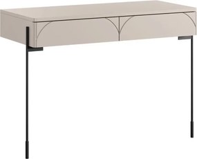 Sonatia fiókos konzolasztal 100 cm 2 fiókkal - kasmír