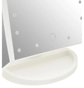 Kozmetikai tükör világítással 18x28 cm Cassini – Premier Housewares