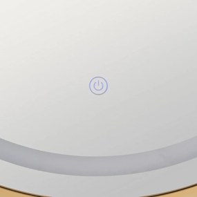 Fali tükör világítással 60x60 cm – Ixia