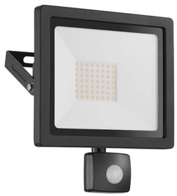 Eglo 64873 - LED Reflektor érzékelővel FILETTI LED/50W/230V 3000K IP44 fekete