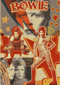 Poszter 21x30 cm A4 David Bowie