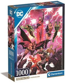 Az Igazság Ligája Defenders 1000 db-os Compact puzzle Clementoni