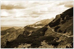 Poszterek 120x80 Tátra Lengyel hegyek Kilátás