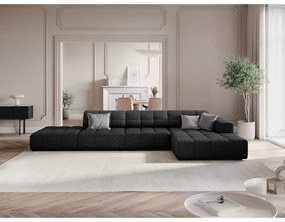 Antracitszürke sarokkanapé (jobb oldali) Chicago – Cosmopolitan Design