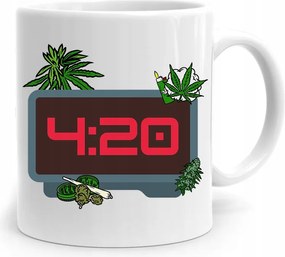 Dohányosoknak 420 Thc Cbd Ajándék Bögre fényképes nyomtatással