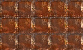 Fotótapéta Fém rozsda textúra loft grunge industrial vinil 208x146 +ragasztó