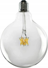 Segula 55955 Led Globe 125 törhetetlen 24V melegfényűre szabályozható, átlátszó E27 6 W (4