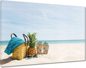Vászonkép 100x70 Ananászos kirándulás