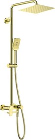 Alpinia GOLD zuhanyszett kádtöltő csapteleppel