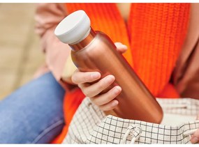 Sötétszürke rozsdamentes acél ivópalack 500 ml Titanium – Mepal