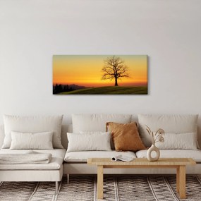 Egy fa képe a mezőn (120x50 cm)