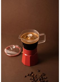 Piros rozsdamentes acél kávéfőző 0,29 l La Cafetiere Verona - Kitchen Craft