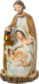 Karácsonyi betlehem Szent Család Betlehem figurák 12,5cm