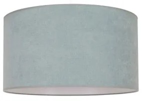 Duolla - Csillár zsinóron BRISTOL 1xE27/15W/230V átm. 45 cm zöld/fehér