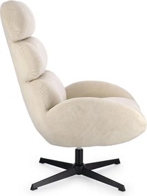 Bézs forgó fotel Violante – Bizzotto